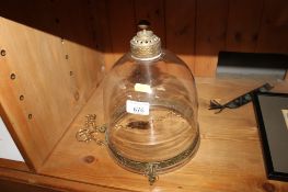 A glass Hundi lantern