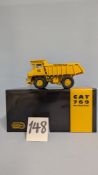 A CCM 1:48 CAT 769 Rear Dump Truck. Precision Die-Cast Model with original box. 2008. (148)
