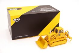 A CCM 1:48 CAT 983B Track-Type Loader Ripper Version. Precision Die-Cast Model. Fully Articulated