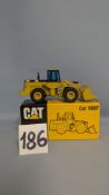 A NZG 1:50 CAT 966F Wheel Loader. Art No. 237 with original box. 2000. (186)