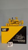 A CCM 1:48 CAT D10 Track-Type Tractor with Open Rops Die-Cast Model. Fully Articulated Machine