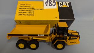 A NZG 1:50 CAT D250E Series II Articulated Truck. Art No. 4131 with original box. 2000. (183)