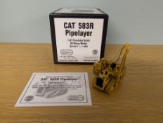 A CCM 1:87 CAT 583R Pipelayer. Precision All Brass Model. S/N: 440/583 with original box &