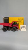 A NZG 1:50 CAT 769D Off-Highway Truck (HOLZNER RED) with original box. 2002. (173)