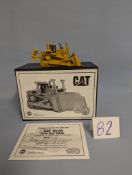 A CCM 1:87 CAT D11R Track Type Tractor. All Brass Model. S/N: 113/711 with original box &