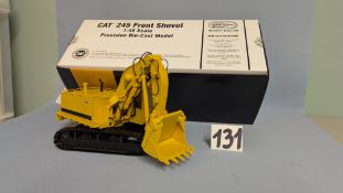 A CCM 1:48 CAT 245 Front Shovel. Precision Die-Cast Model with original box. 2009. (131)