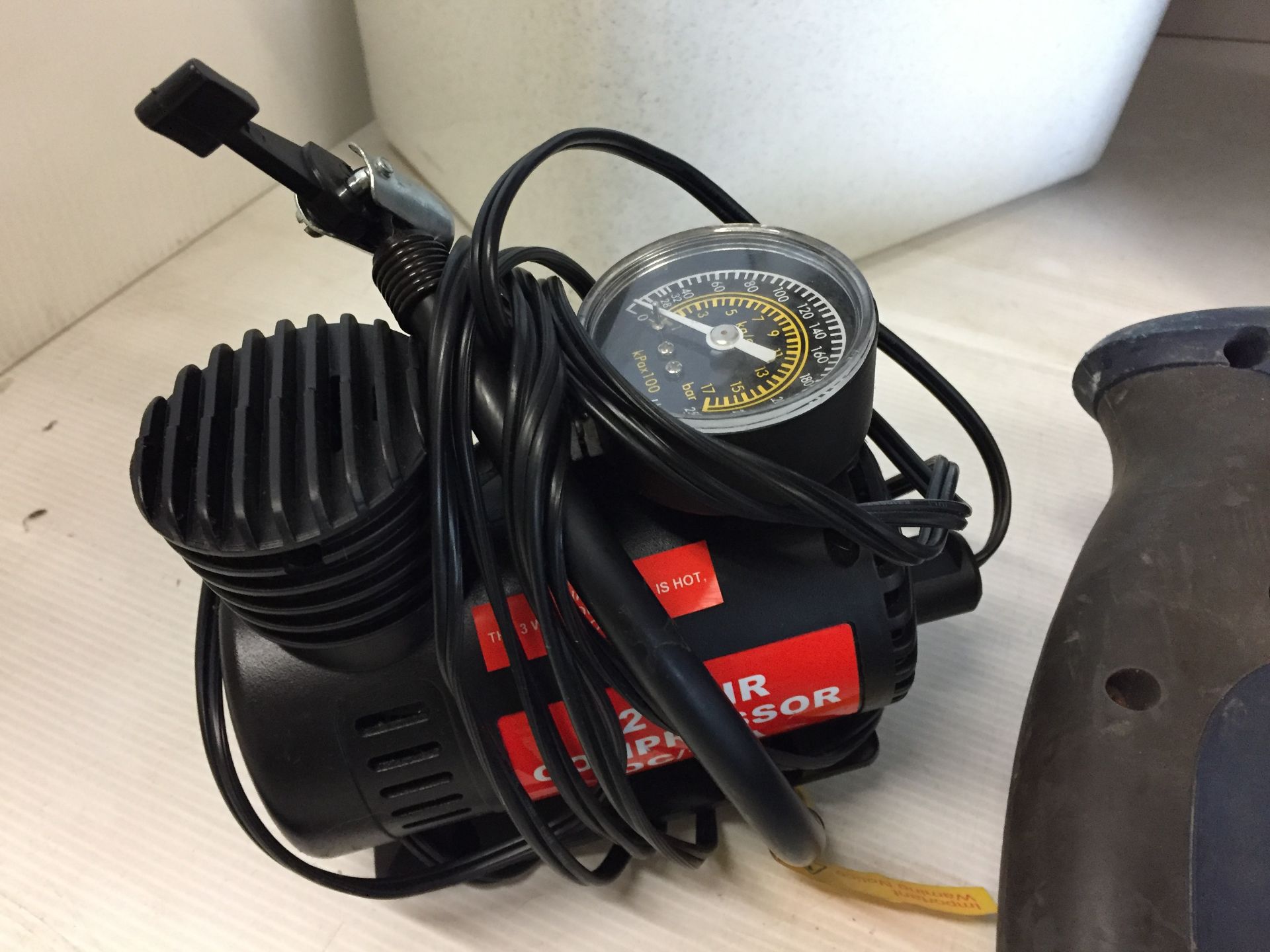 Eleven tools including a pair of Erbauer cordless tools in case with battery no charger, - Image 4 of 6