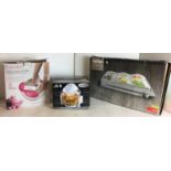 Three items all in original packaging and appear unused including Team Compact VisiCook Halogen