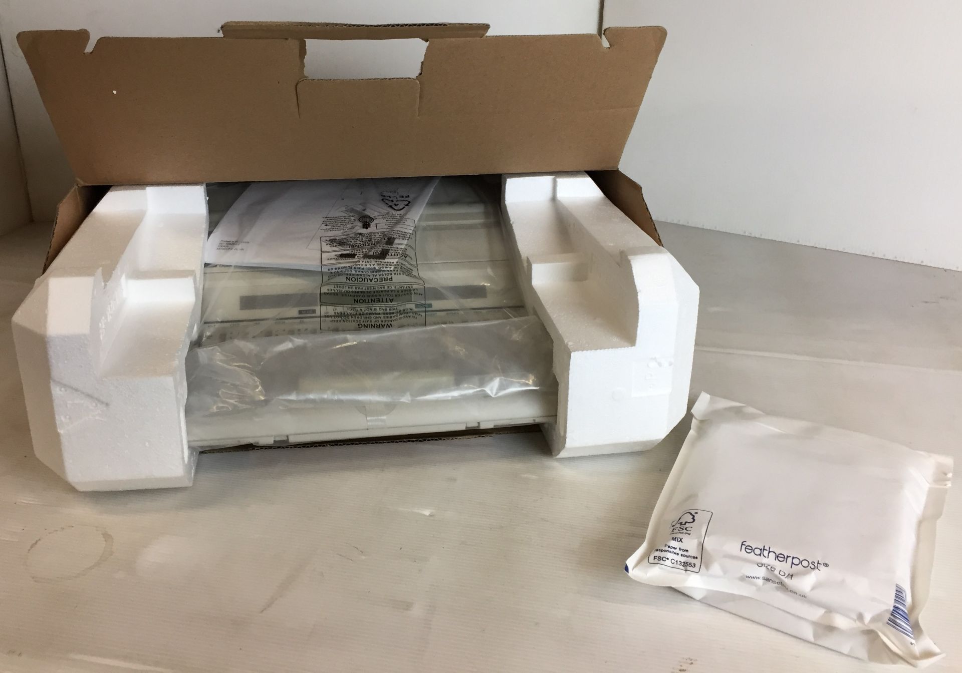 Nakajima AX160 electronic typewriter still in original packaging,