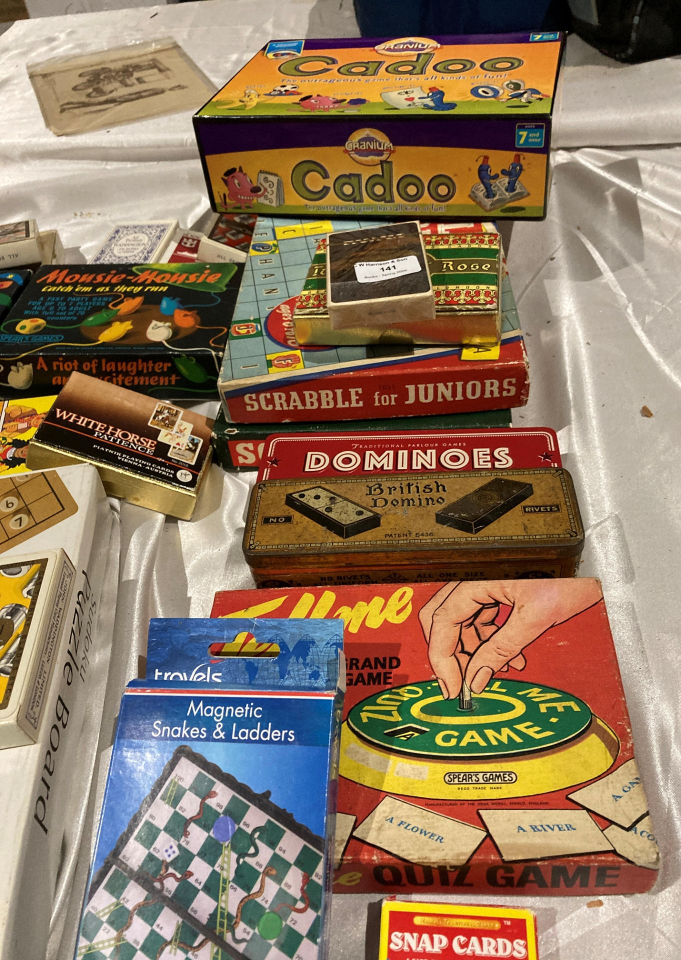 Contents to part table top, assorted games, puzzles, sets of cards including Cluedo, Suduko, - Image 3 of 3