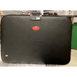 A Porta Puzzle black vinyl portfolio case,