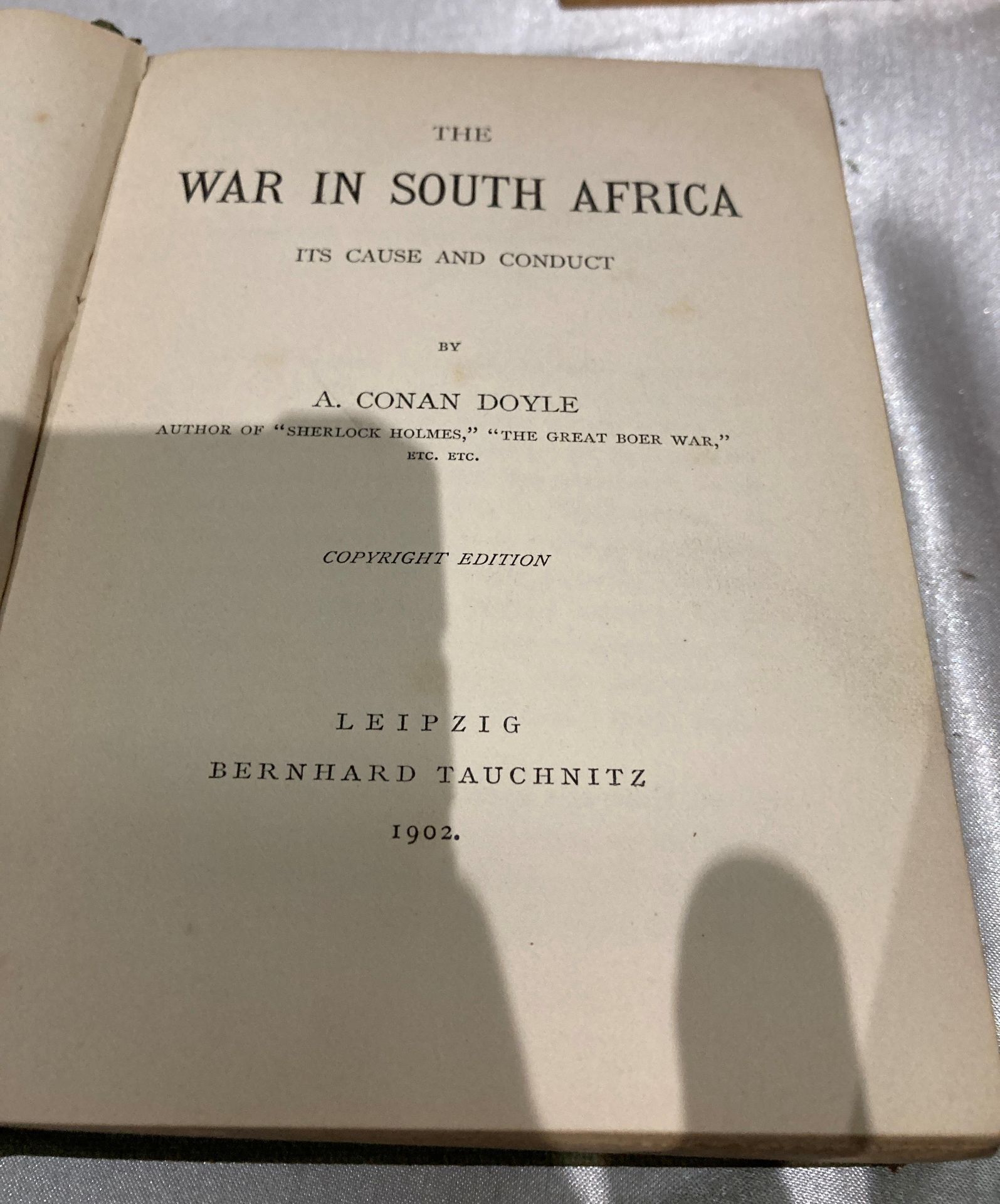 A Conan Doyle 'The Great Boer War - A two years record 1899-1901', published Smith Elder & Co, - Image 10 of 11