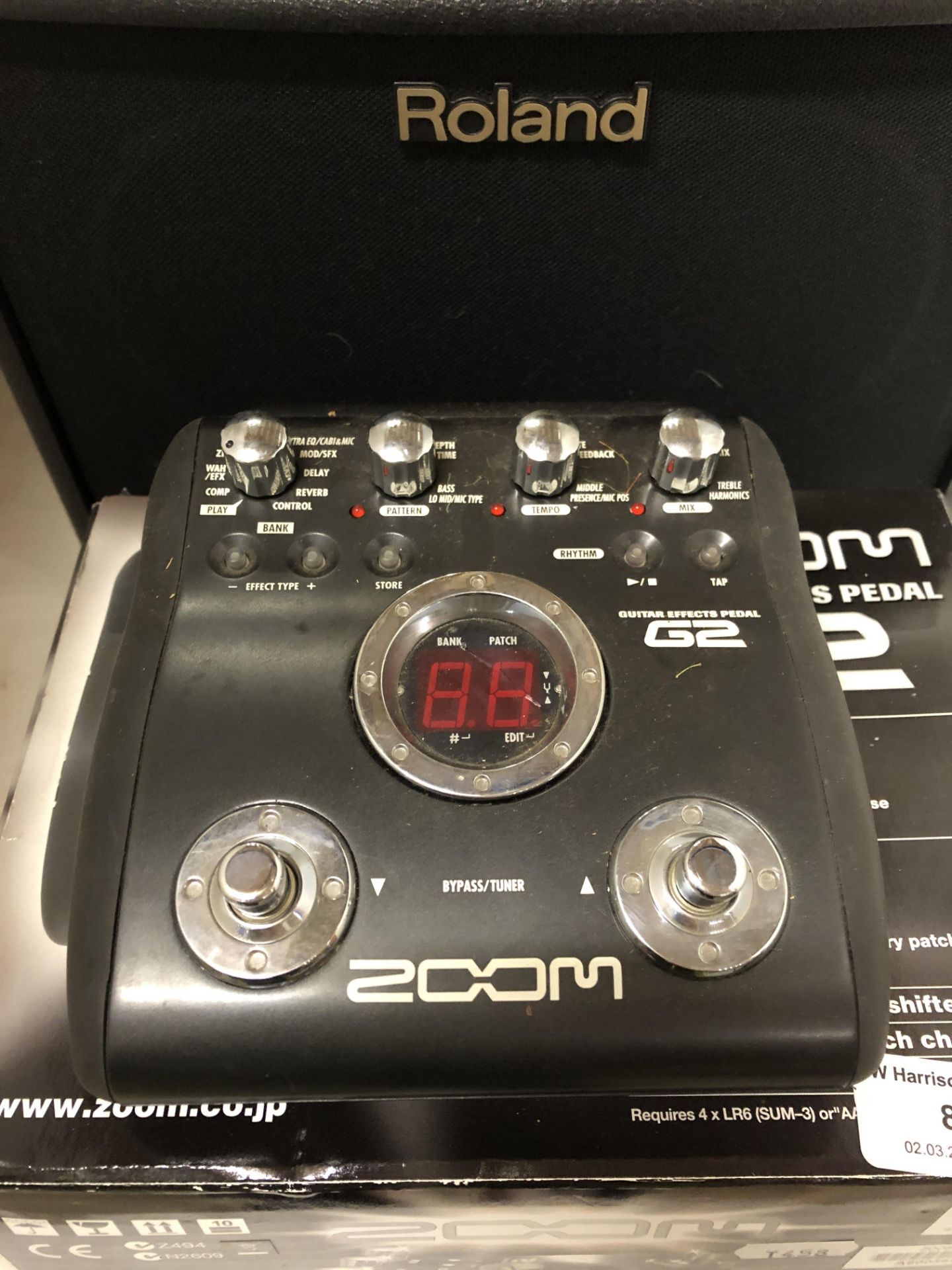 A Zoom G2 Guitar multi-effect pedal, - Image 2 of 3