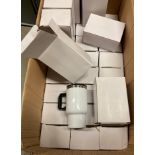 30 x unbranded white thermo cups (CWH REF: M07)