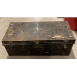 A large tool chest with a selection of tools,