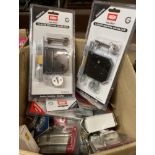Contents to box - assorted new locks and latches, etc.