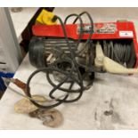 Clarkes strong arm 240v electric winch with a safe working load, 250 KG - no test (failed),