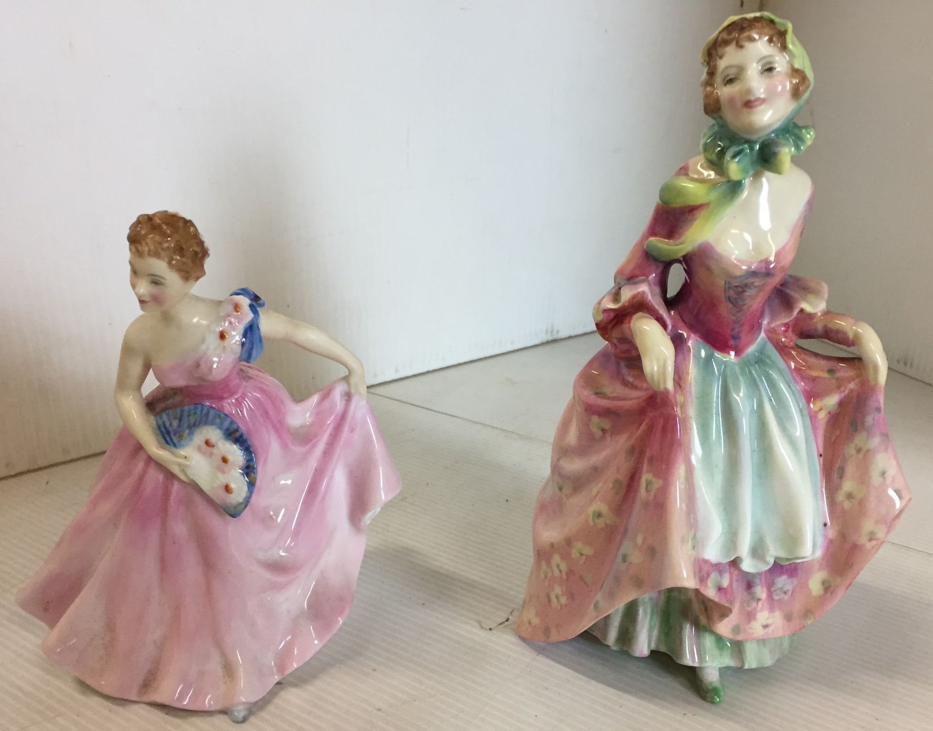 Two Royal Doulton figurines Invitation 14cm high,