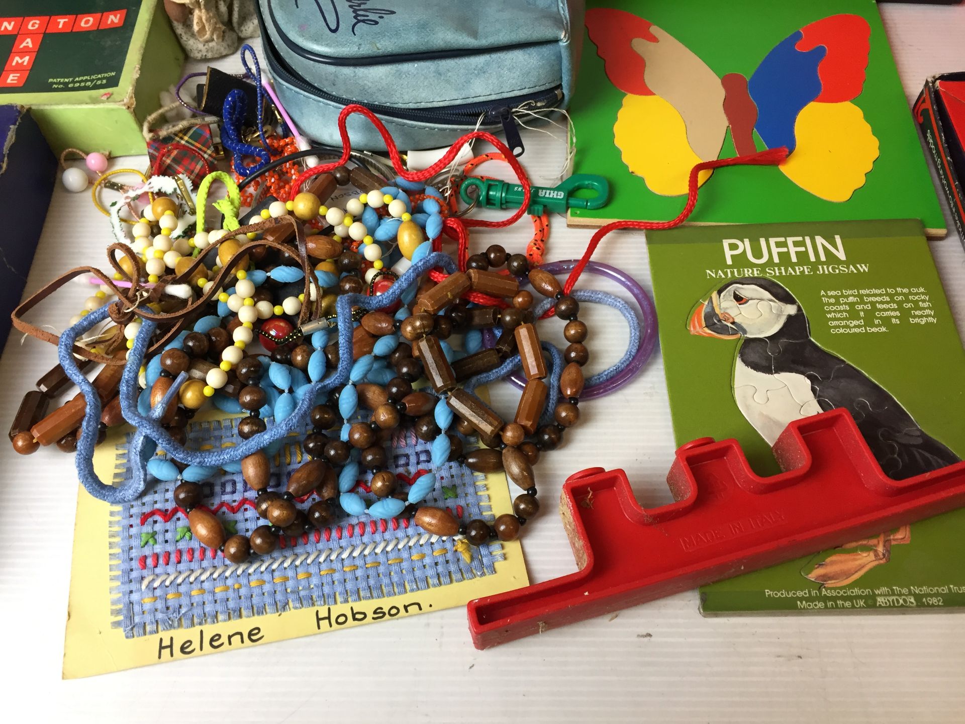 Thirty plus items mainly toys including red plastic box full of Lego, - Image 4 of 7