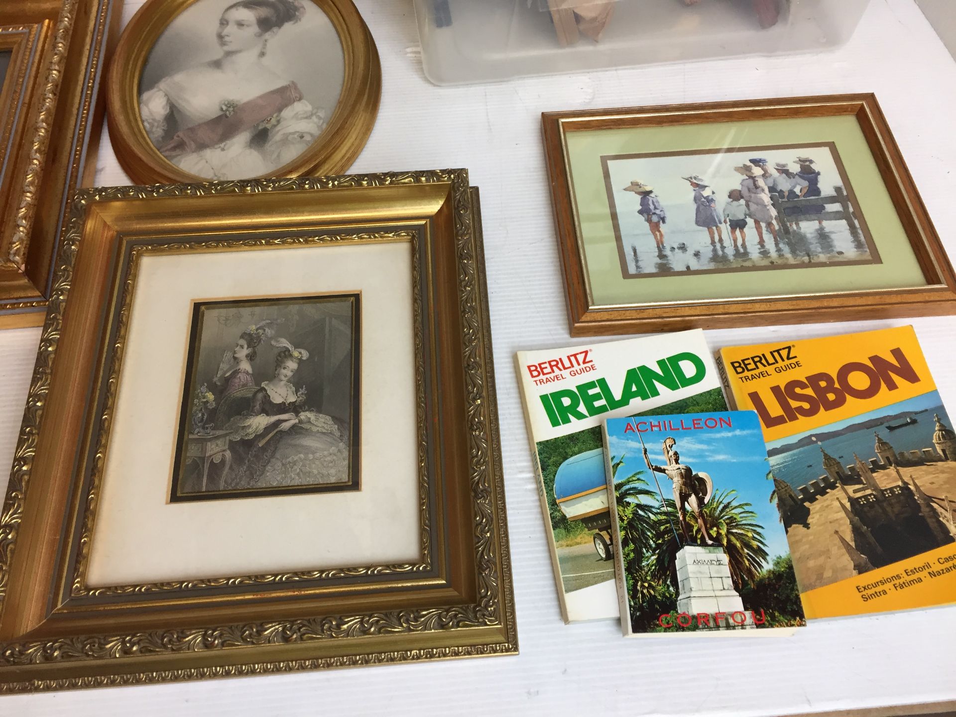 Thirty-eight items including fifteen gilt-framed Victorian prints including Queen Victoria and - Image 2 of 7