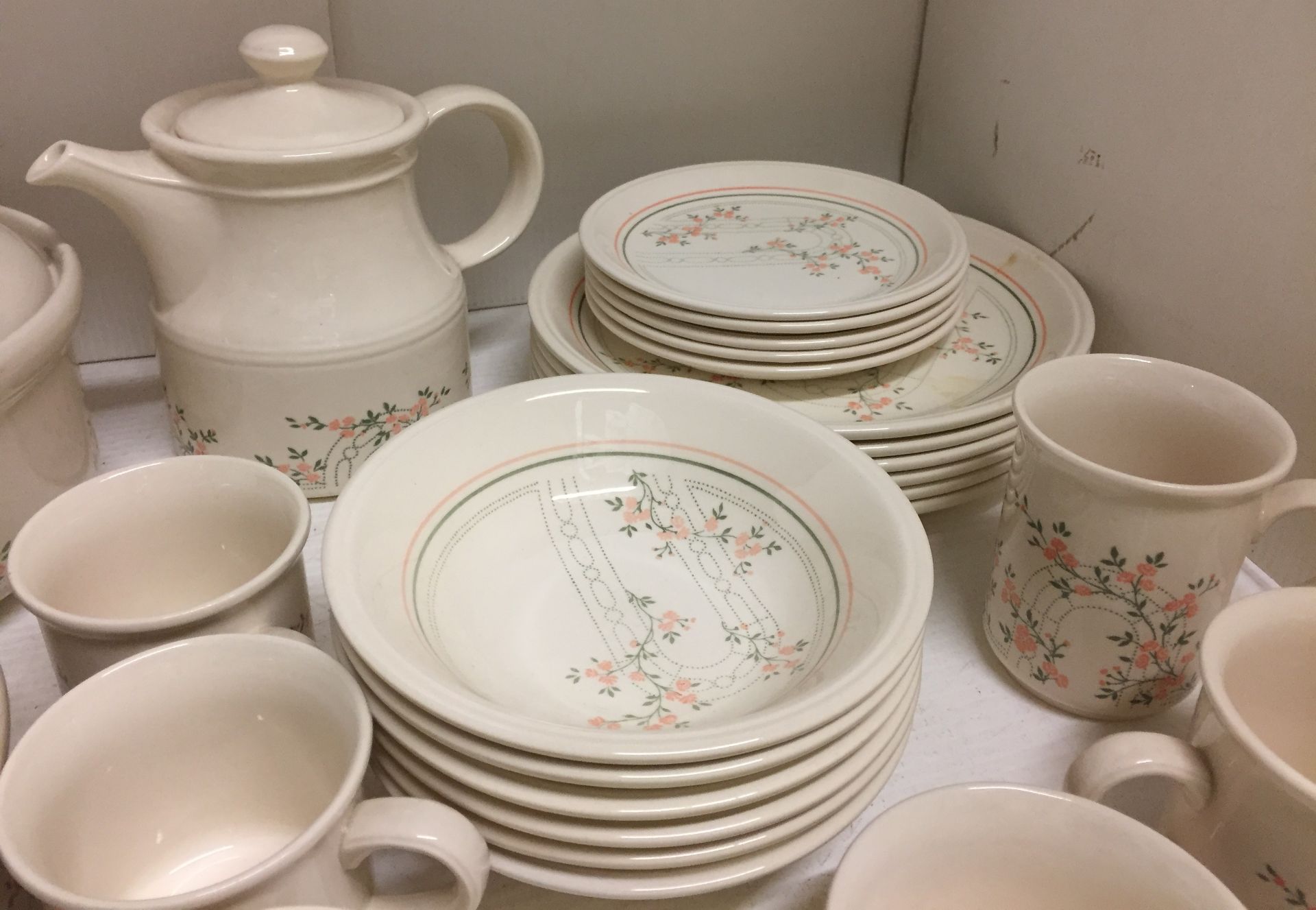 Forty-nine pieces including thirty-seven pieces of Biltons flower decorated tea/dinner/breakfast - Image 2 of 5