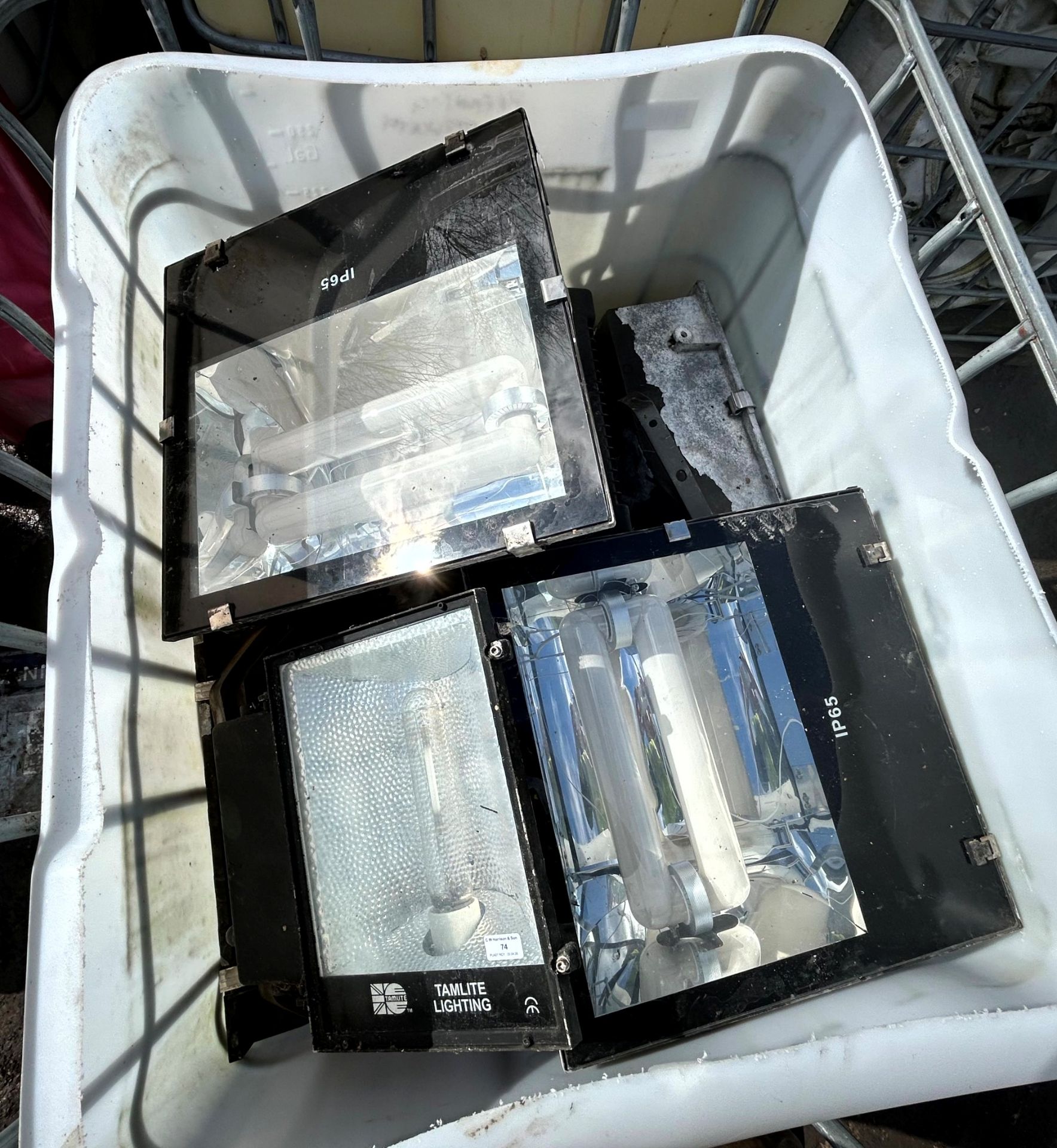 Tamlite Lighting IP65, approximately nine in total,