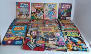 A vintage full run of 1-to-117 of 'Star Wars Weekly' by Marvel Comics Group, with Issue No.