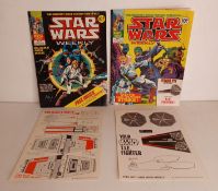 Two vintage 'Star Wars Weekly' with Issue No.