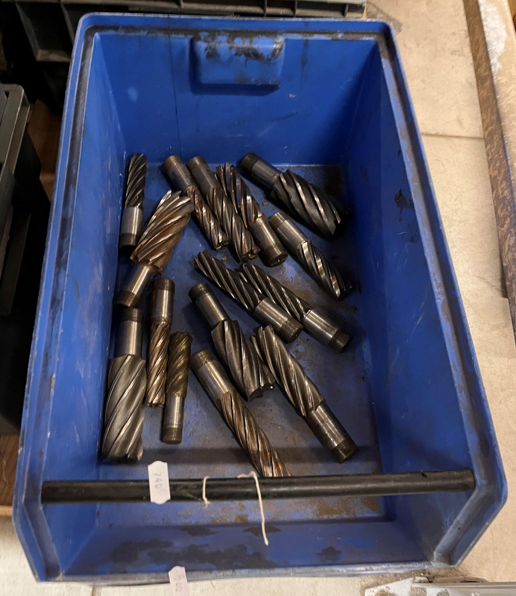 Contents to pallet - a quantity of HSS drill bits, grease guns, steel pipe clamps, - Image 6 of 7