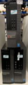 3 x Dell Optiplex 7020 desktop computers (each has had a bios test and has i3-4150/4160 CPU 4/8GB