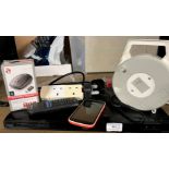 5 x items to include Panasonic HDMI DVD/CD Player complete with remote, 2 Gang extention,
