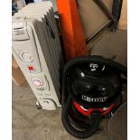 2 x items - a Henry Hoover vacuum (has pipe,
