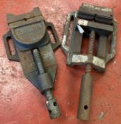1 x Record 413 Engineers Vice with 3 inch jaws and 3¼ inch jaw engineers vice