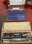 1 x Select Tungsten carbide slip gauge set,