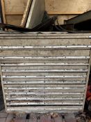 1 x vintage Rolls Royce Limited Edition eleven-drawer engineers cabinet,