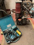 2 x 110v power tools - 1 x Makita 6904 VH impact wrench,