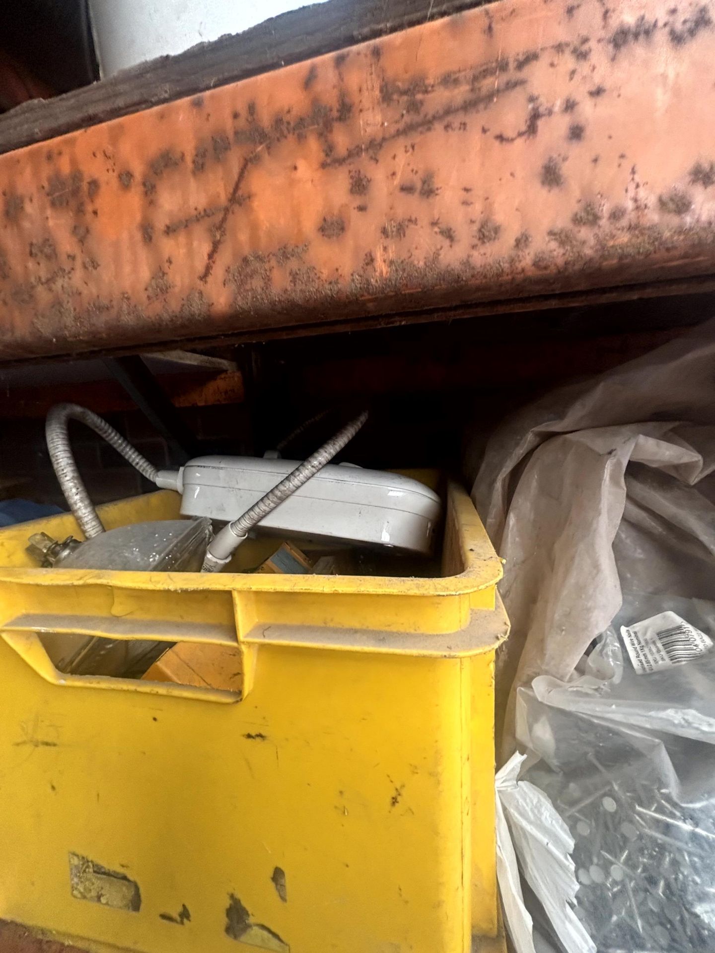 Contents to 3 x shelves - assorted hand tools, electric Power G router (240v), Britool sockets, - Image 6 of 13