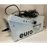 Eurolite 5001 snow machine 240v (CWH Ref: K10) Further Information *** Please note: