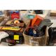 Contents to part of rack - an assortment of soap dispensers, foot pumps, air compressors, - Image 2 of 6