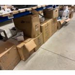 Contents to under two bays - a very large quantity of face masks (CWH Ref: L06/07)
