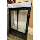 An Empire double sliding upright chiller model CL-6908 size 112cm x 190cm high (CWH Ref: MA1)