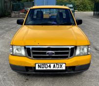 FORD RANGER 2.5 PICKUP - diesel - yellow.