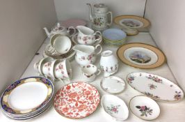 Forty plus ceramic items - eighteen pieces of Duchess June Bouquet tea service,