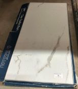 PACK OF SPC MARBLE TILE EFFECT FLOORING