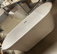 FREESTANDING BATH WHITE 1650x750MM (CWH