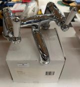 NEW BOXED CHROME WITH WHITE CERAMIC HAND