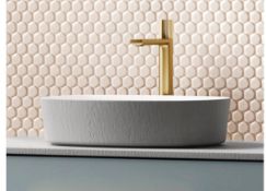 DESIGNER HiB TERRA GREY COUNTERTOP BASIN