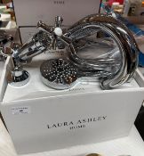 NEW BOXED LAURA ASHLEY CHROME DECK MOUNT