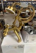 NEW BOXED BRASS DECK MOUNTED BATH TAP WI