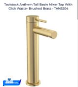 NEW BOXED TAVISTOCK ANTHEM BRUSH BRASS E